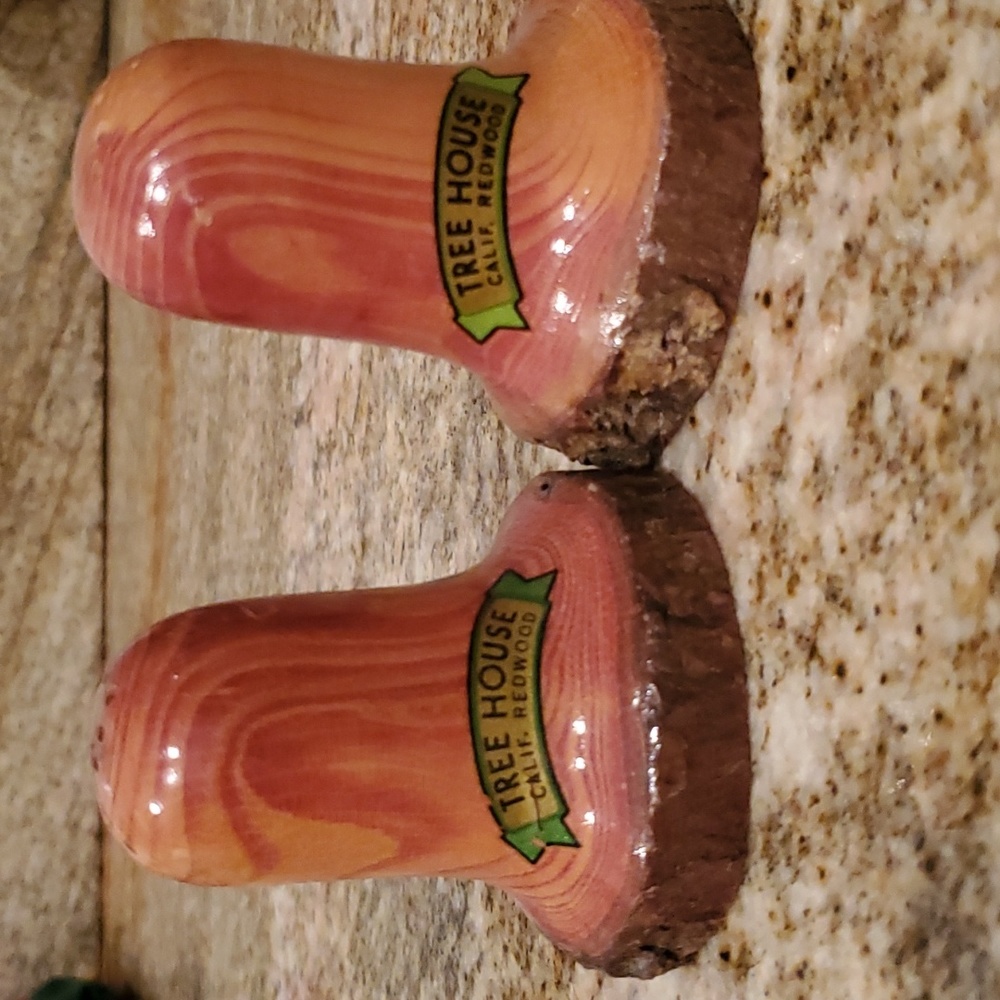 Vintage salt and pepper shakers